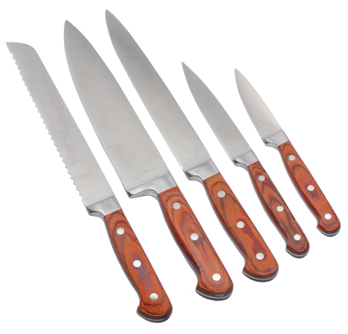 Stainless Steel 5PC Knife Set